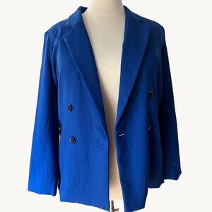 Anthropologie Royal Blue Blazer